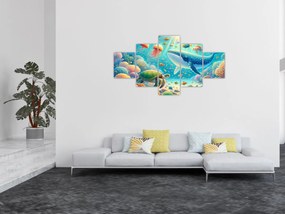 Obraz - Świat pod wodą (125x70 cm)