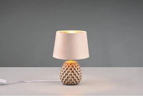 Beżowa lampa stołowa (wys. 27 cm) Ariana – Reality