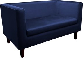 Sofa Monaco : Kolor nogi - Venge, Kolor tkaniny - VELVET - MG16, Typ tkaniny - Velvet, Wysokość nogi - 20 cm