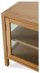 Szafka pod TV w dekorze dębu w naturalnym kolorze 160x50x40 cm Ceci – MOME