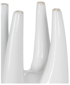 Biały ceramiczny wysoki wazon (wysokość 56 cm) Blanca – Ixia