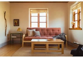 Turkusowa rozkładana sofa 204 cm Grab – Karup Design