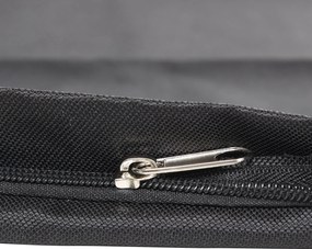 Outsunny Osłona na Parasole, Pokrowiec na Parasole, Odporny na Warunki Pogodowe, z Boczną Kieszenią, Czarny