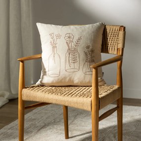 Poszewka na poduszkę Rustic Bloom 45x45 cm