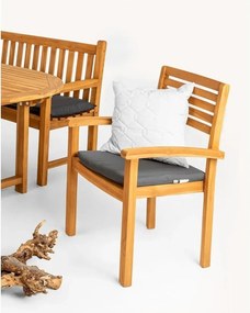 Doppler TAMAN 4 FSC® sztaplowane krzesło ogrodowe