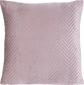 Różowa poszewka ozdobna z tłoczonym wzorem Sofia