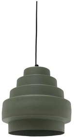 Zielona lampa wisząca ø 25 cm – Antic Line