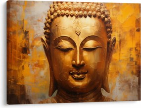 Obraz - Budda, obraz olejny (70x50 cm)