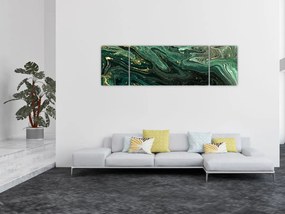 Obraz - Zielony marmur (170x50 cm)