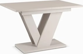 Stół Prostokątny Rozkładany CLARK 120-160 cm Kaszmir Nowoczesny