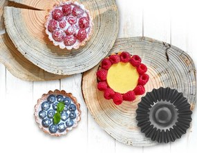 Metalowe formy do pieczenia zestaw 6 szt. ø 7 cm – Orion
