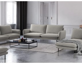 Jasnoszara sofa Cosmopolitan Design Vienna, 200 cm