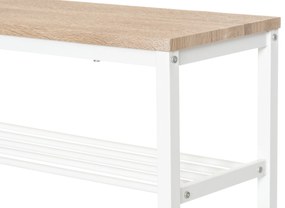 Półka na buty z ławką, 30 x 80 x 51 cm