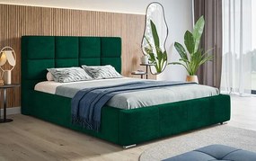 Dwuosobowe łóżko z pojemnikiem 180x200 Tri 3X - 36 kolorów