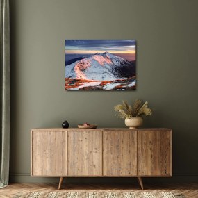 Obraz - Zimowa panorama górska II. (70x50 cm)