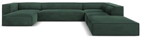 Ciemnozielony narożnik (prawostronny) Madame – Windsor &amp; Co Sofas