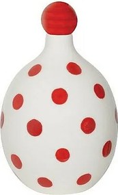 Lido - Ceramiczna butelka w czerwone kropki z szafranem