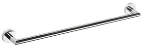 Sapho - Wieszak ścienny na ręczniki X-ROUND 6,5x65,5 cm błyszczący chrom