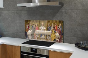 Panel szklany do Kuchni Ponadczasowa Ostatnia Wieczerza