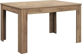 Stół drewniany dębowy, rozkładany 140×90 cm - 220×90 cm - LIPARI