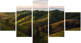 Obraz - Widok na tajskie wzgórza (125x70 cm)