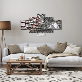 Obraz żelaznej konstrukcji (125x70 cm)