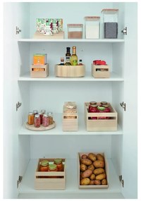 Obracany organizer kuchenny z drewna paulownia iDesign, ø 26,7 cm