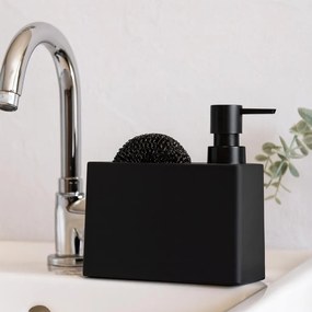 Dozownik z miejscem na gąbkę GRAIN z dolomitu, 320 ml