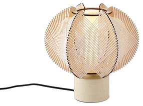 Lampa stołowa Japandi beżowa 32 cm - GertieJapandi Oswietlenie wewnetrzne