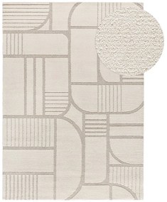 Kremowy dywan 80x150 cm Snowy – Universal