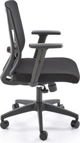 Fotel biurowy z regulacjami Paredes Halmar, zgodny z normą BHP