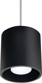 Czarna okrągła lampa wisząca - 35X E815 Z2-K76