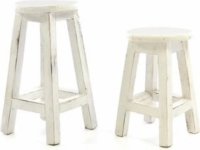 Krzesło retro - wygląd VINTAGE DIVERO - wys. 50 cm