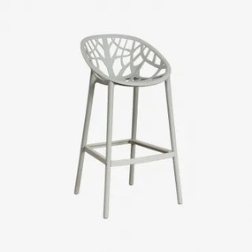Wysoki Stołek Z Polipropylenu Ores Awokado & ↑75 Cm - Sklum