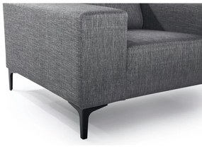 Antracytowy fotel Scandic Diva