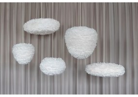 Biały abażur ø 40 cm Eos Evia Medium – UMAGE