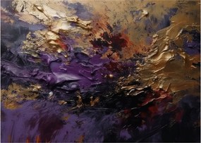 Obraz na szkle - Teksturowana abstrakcja (70x50 cm)