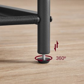Wieszak do przedpokoju z siedziskiem i półkami na buty Faro 011, dąb artisan