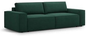 Zielona rozkładana sofa 247 cm Jodie – Micadoni Home
