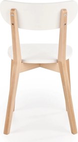 Skandynawskie krzesło bez podłokietników Buggi Halmar