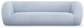 Jasnoniebieska sofa z materiału bouclé 230 cm Essen – Cosmopolitan Design