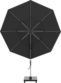 HYPERION 340 PRESTIGE – luksusowy huśtawkowy parasol ogrodowy z bocznym drążkiem : Kolor parasola - Czarny