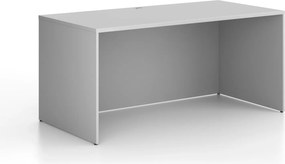 Biurko FRAME, 160x80 cm, szary