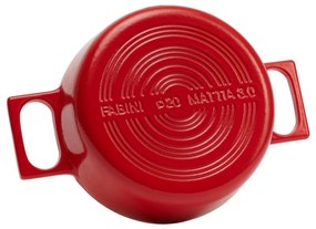 Garnek żeliwny z pokrywką odpowiedni na indukcję 2 l Mattia 3.0 – FABINI