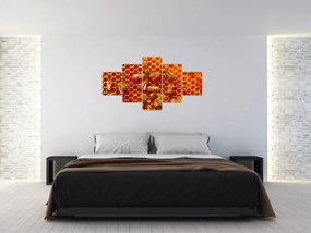 Obraz - Plaster miodu (125x70 cm)