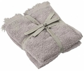 Jasnoszare bawełniane ręczniki zestaw 2 szt. 30x50 cm FRINO – Blomus