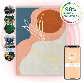 Klarstein Wonderwall Air Art Smart Panel grzewczy na podczerwień
