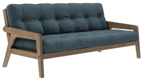 Turkusowa rozkładana sofa 204 cm Grab – Karup Design