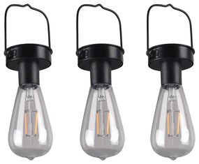 Wisząca lampa solarna LED na zewnątrz ø 7 cm Campus – Trio