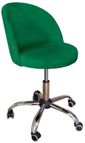 Fotel obrotowy TRIX MG25 zieleń butelkowa